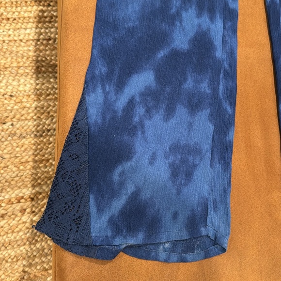 Mudd acid washed Y2K flowy wide leg pants - Picture 2 of 5